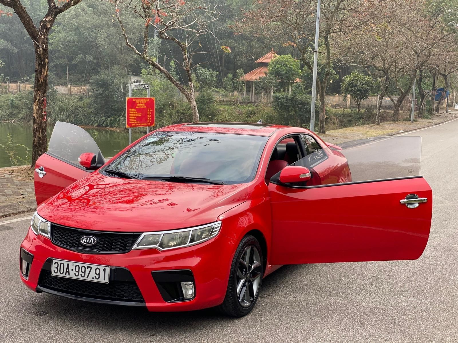 Kia Forte Koup 2010 - Xe màu đỏ, 345 triệu