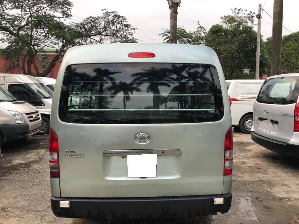 Toyota Hiace 2008 - Số sàn, máy dầu, 6 chỗ 900kg