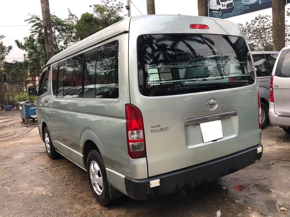 Toyota Hiace 2008 - Số sàn, máy dầu, 6 chỗ 900kg