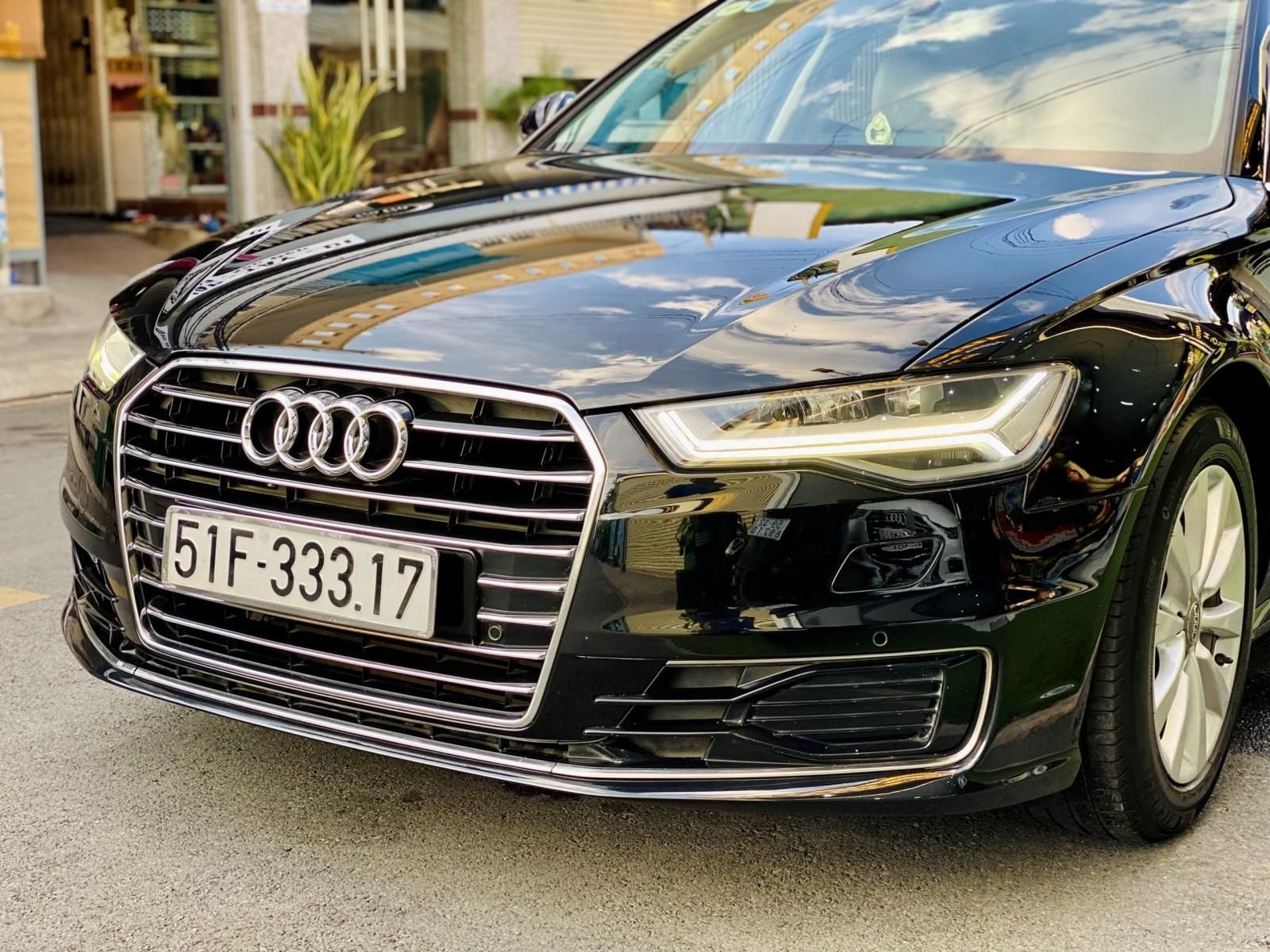 Audi A6 2015 - Màu đen, nội thất kem