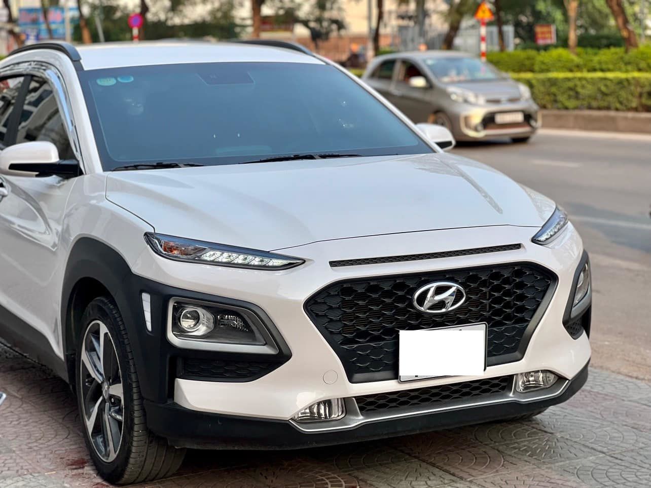 Hyundai Kona 2021 - Xe màu trắng