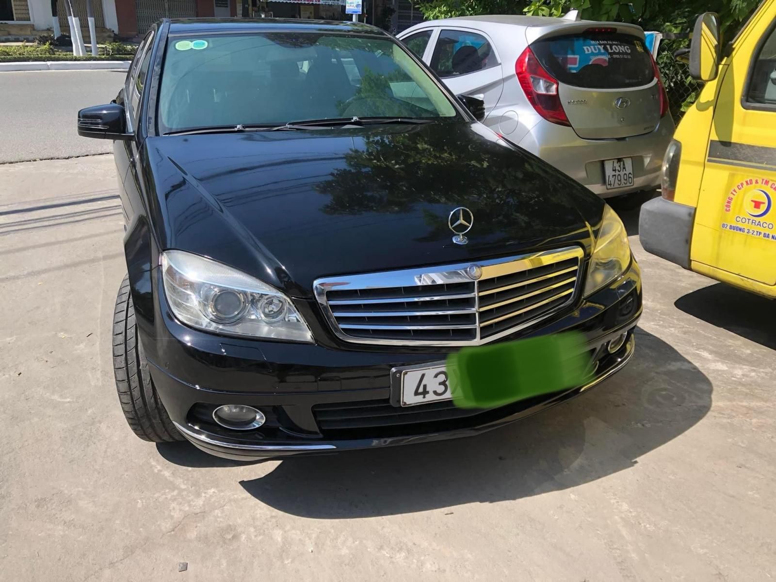 Mercedes-Benz C 250 2009 - Màu đen xe gia đình, 360 triệu