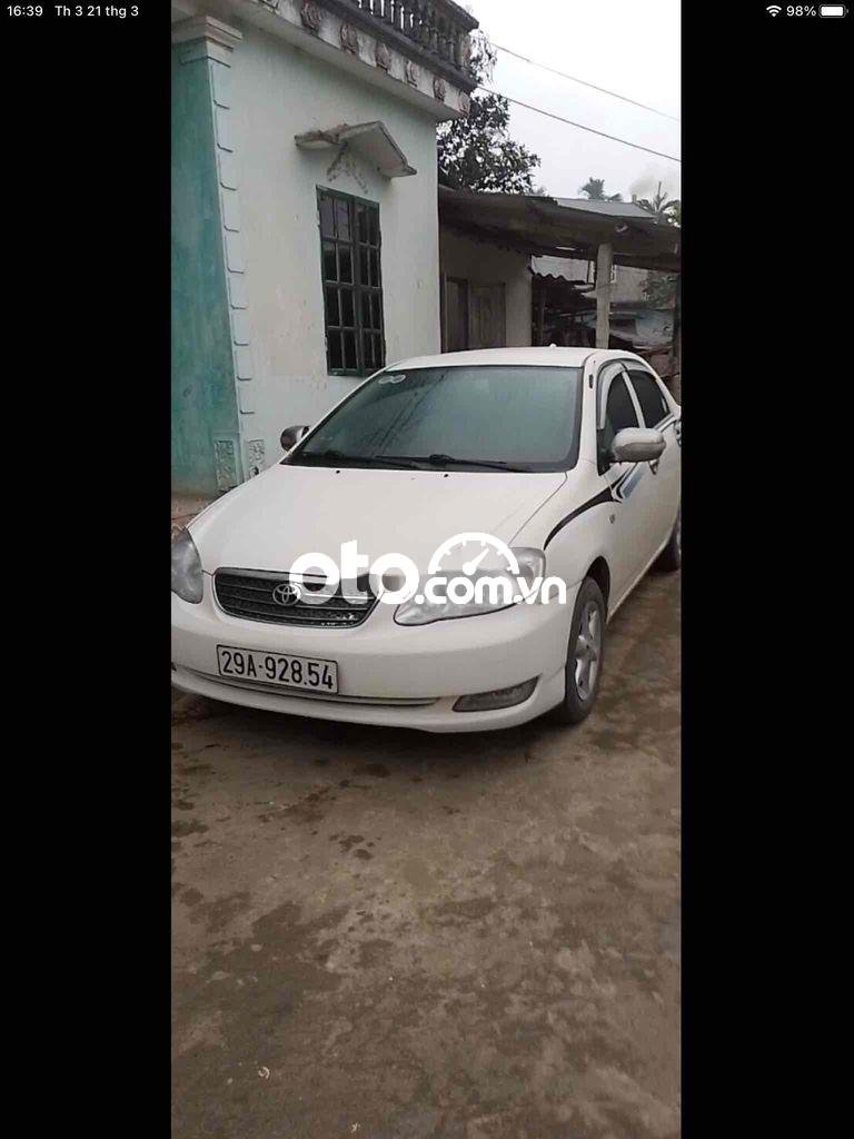 Toyota Corolla Cần bán chiếc  2003 số sàn máy móc êm 2003 - Cần bán chiếc Toyota 2003 số sàn máy móc êm