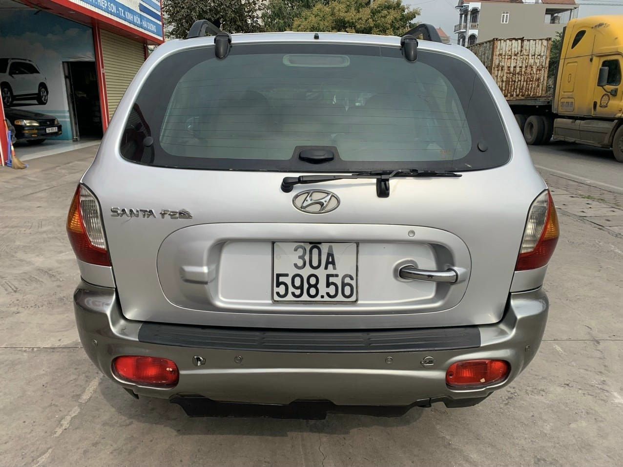 Hyundai Santa Fe 2003 - Màu bạc