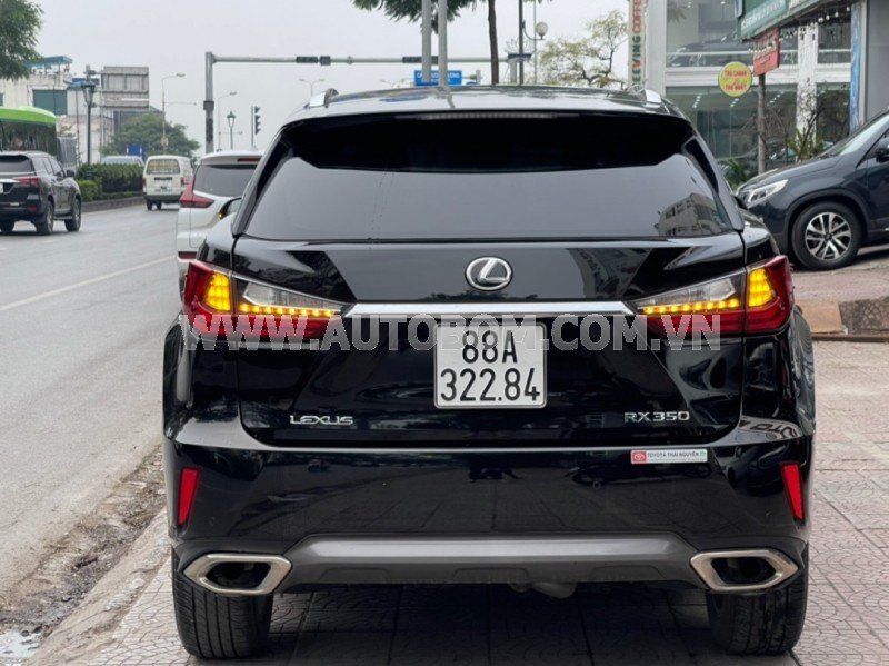 Lexus RX 350 2017 - Đen nội thất nâu cafe