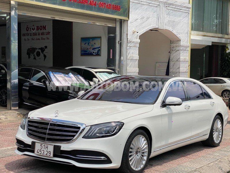 Mercedes-Benz S450 2020 - Trắng nội thất nâu sang trọng