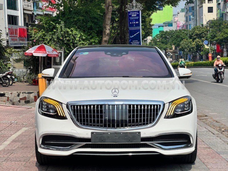 Mercedes-Benz S 450L 2017 - Trắng nội thất đen