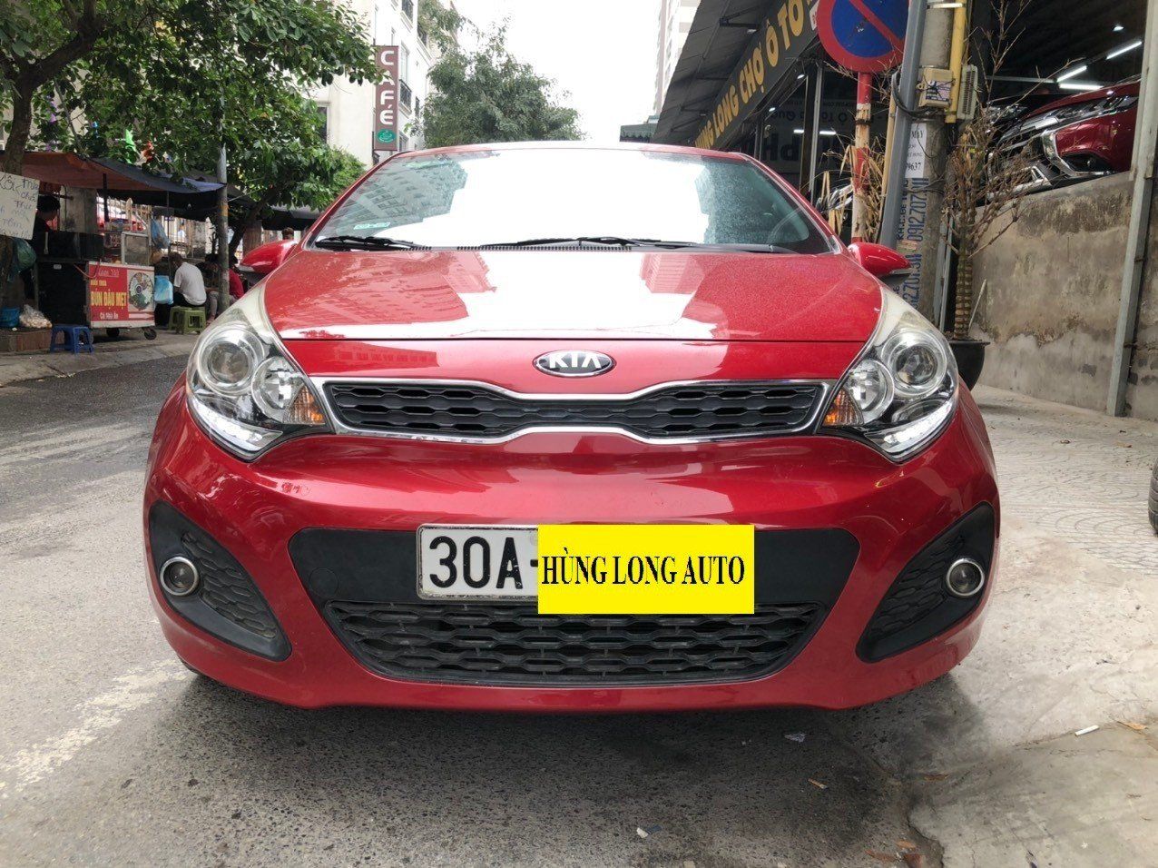 Kia Rio 2015 - Màu đỏ, biển Hà Nội