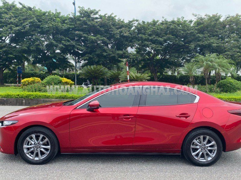 Mazda 3 2021 - Màu xanh đỏ pha lê 46V, nội thất đen