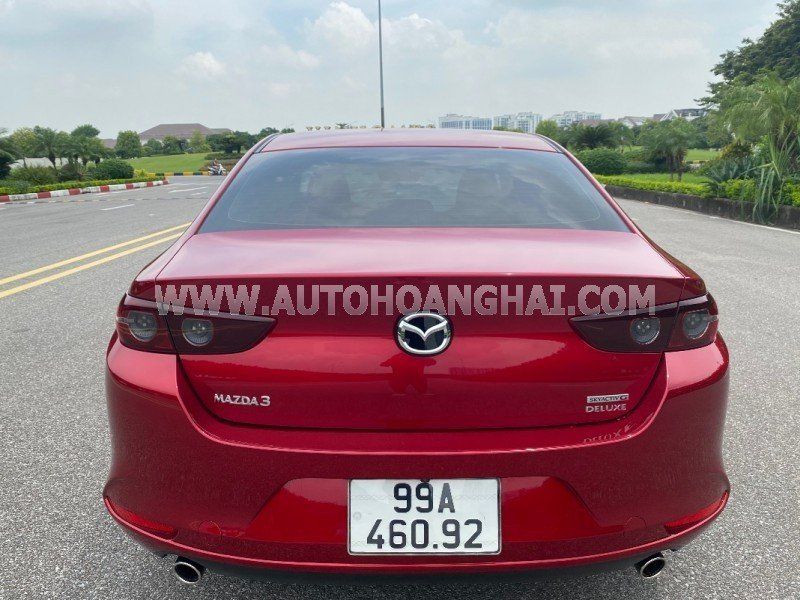 Mazda 3 2021 - Màu xanh đỏ pha lê 46V, nội thất đen