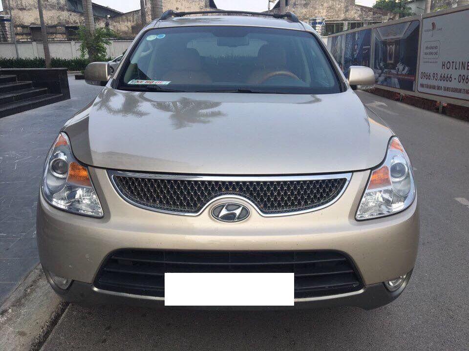 Hyundai Veracruz 2008 - 3.8 V6 máy xăng 2 cầu 4WD, màu vàng