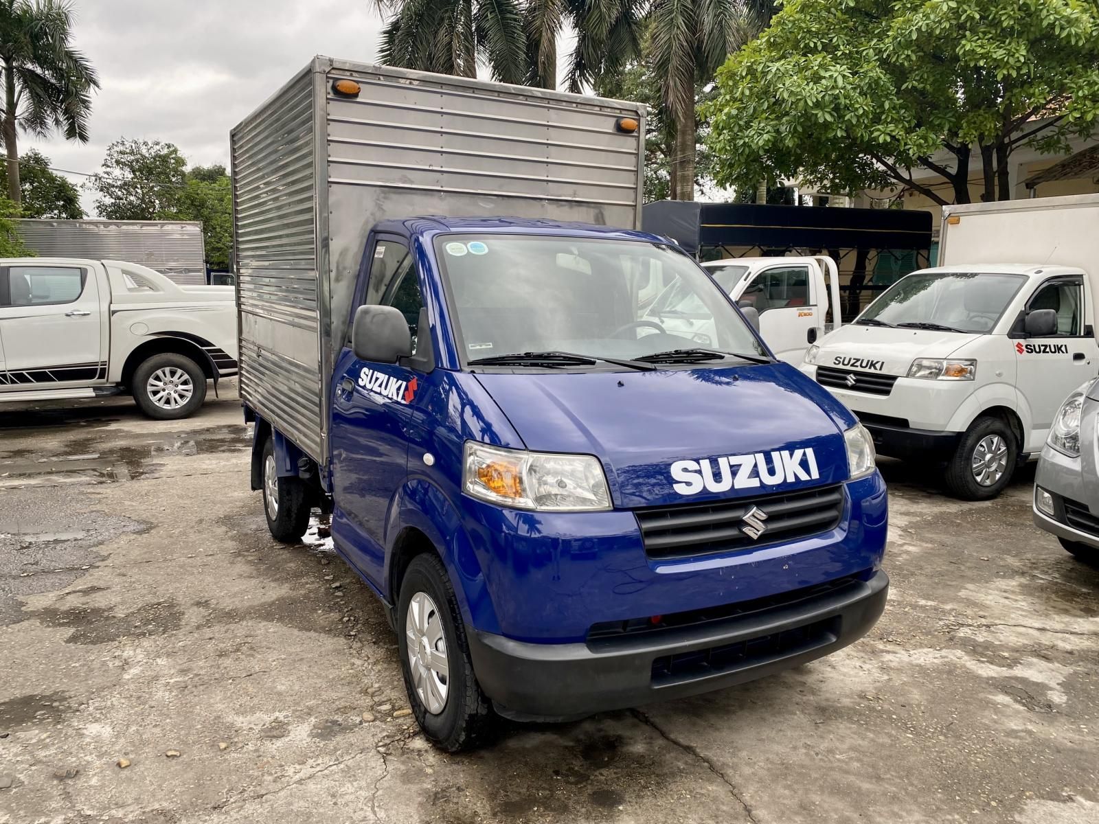 Suzuki Super Carry Truck 2014 - Đầu to đời 2014, thùng kín, xe zin nguyên bản