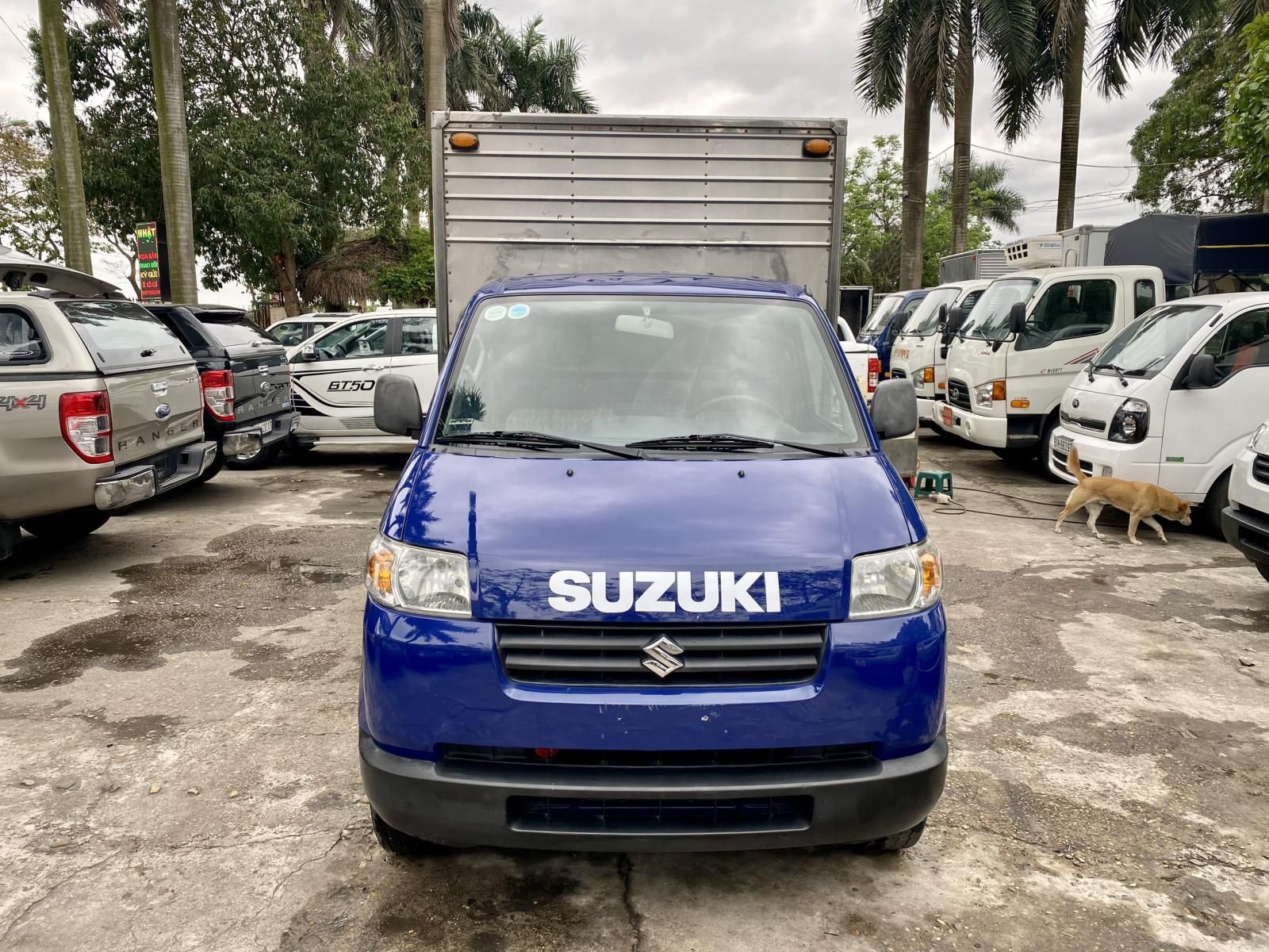 Suzuki Super Carry Truck 2014 - Đầu to đời 2014, thùng kín, xe zin nguyên bản