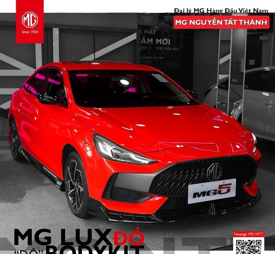 MG 2022 - Đỏ - Quà tặng trọn bộ body kit