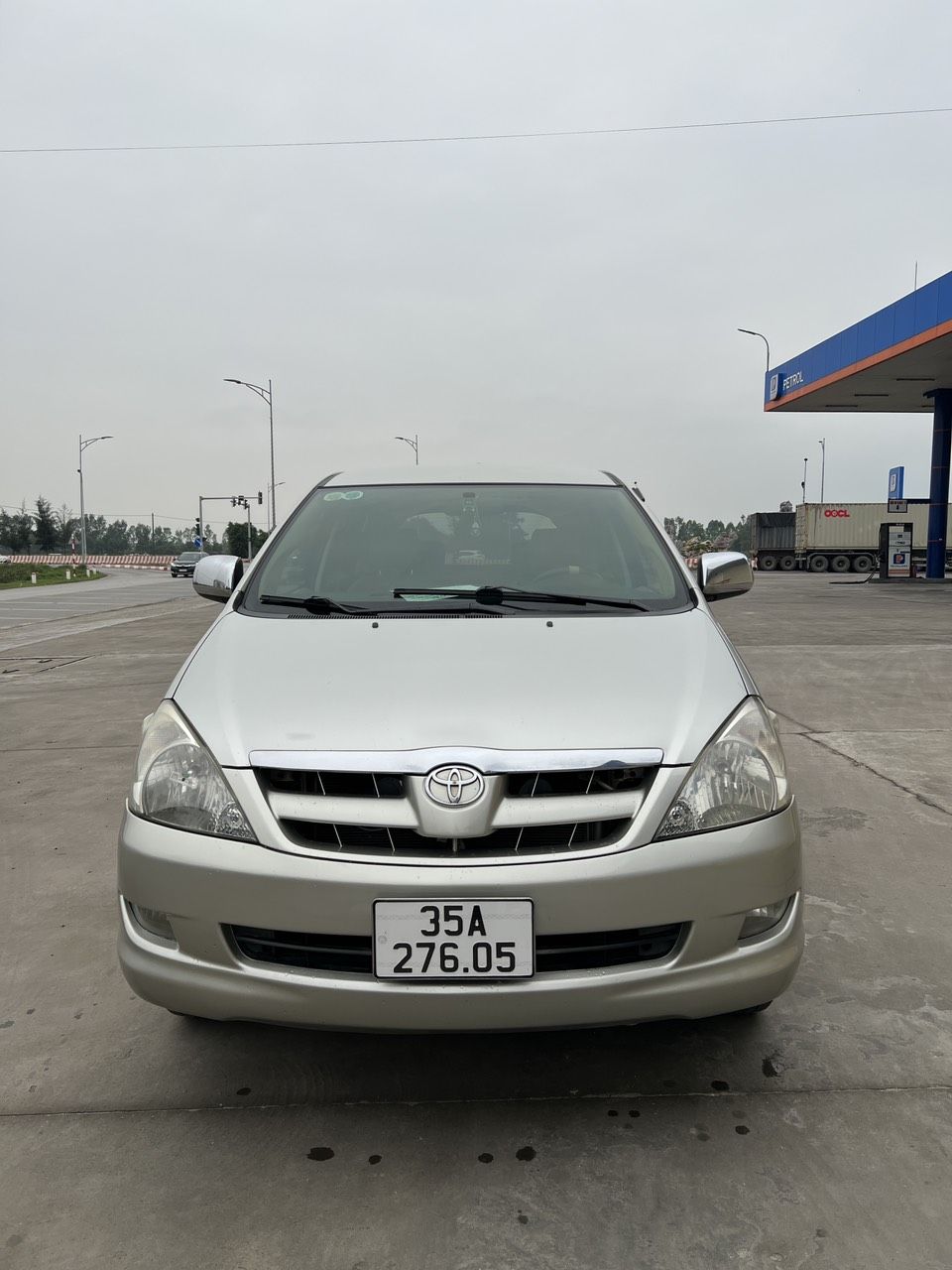 Toyota Innova 2007 - Keo chỉ cột kèo sơn si zin