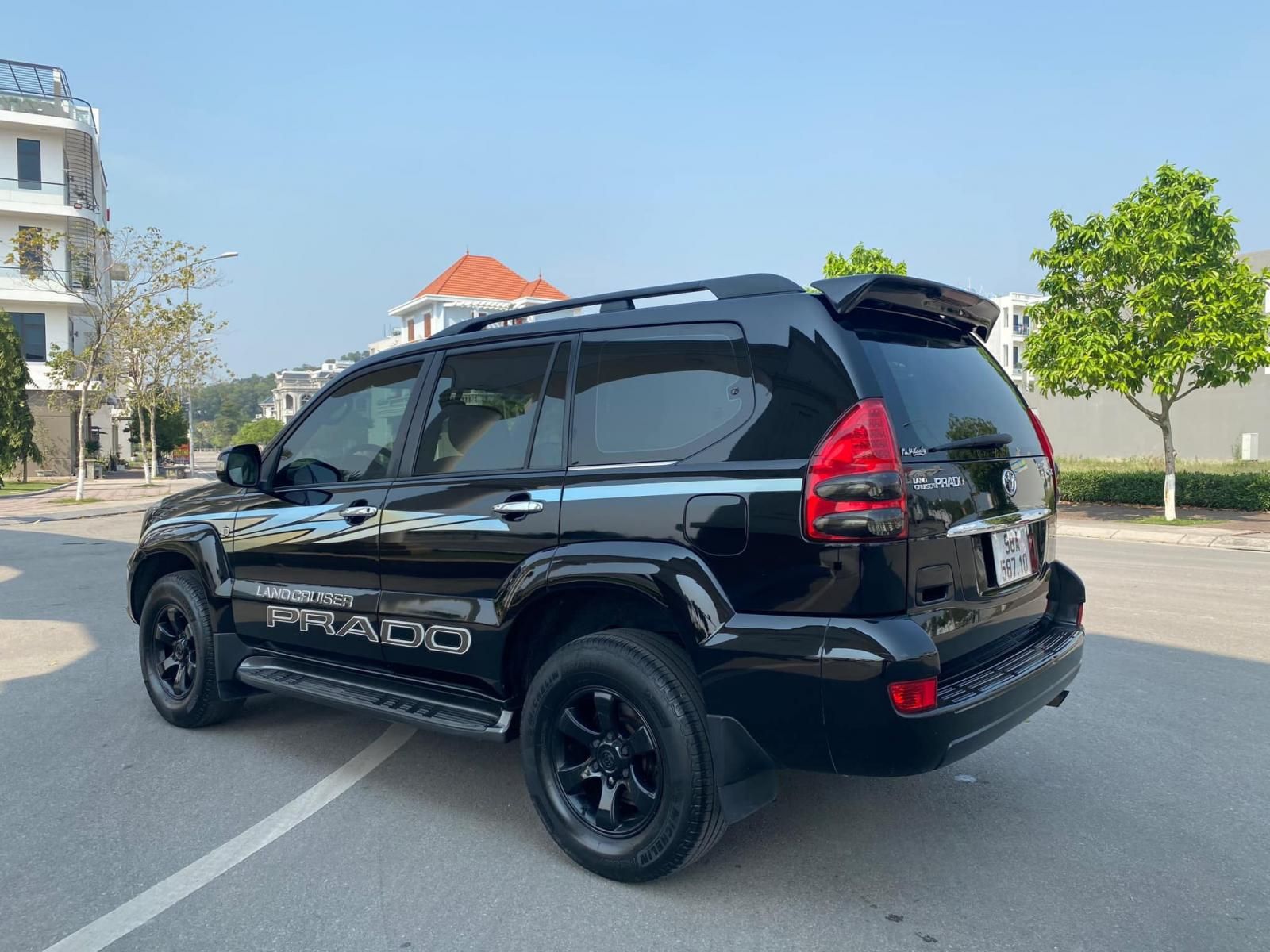 Toyota Land Cruiser Prado 2008 - Xe màu đen