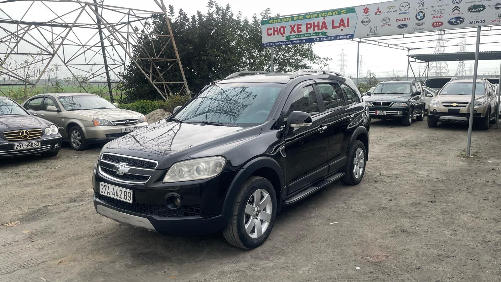 Chevrolet Captiva 2007 - Đăng ký lần đầu 2007, giá chỉ 178tr