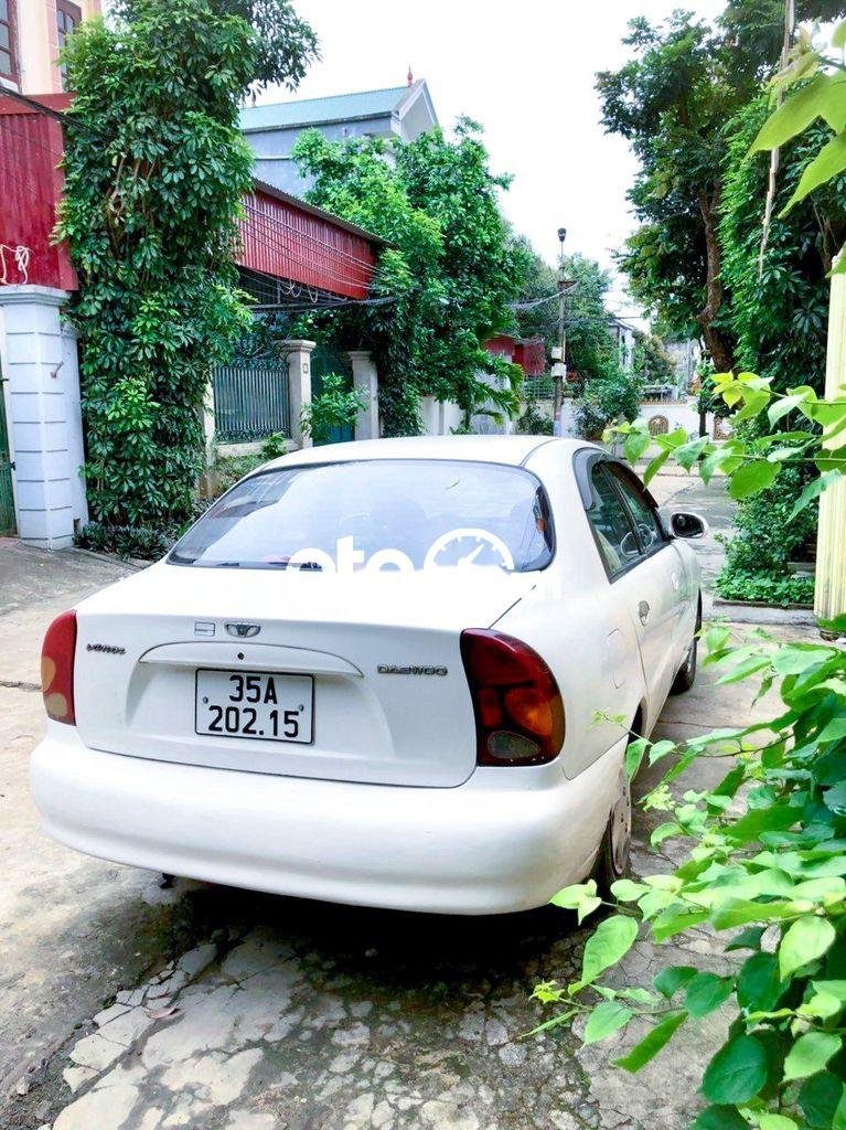 Daewoo Lanos   2001 trắng xe gia đình sử dụng 2001 - Lanos Daewoo 2001 trắng xe gia đình sử dụng