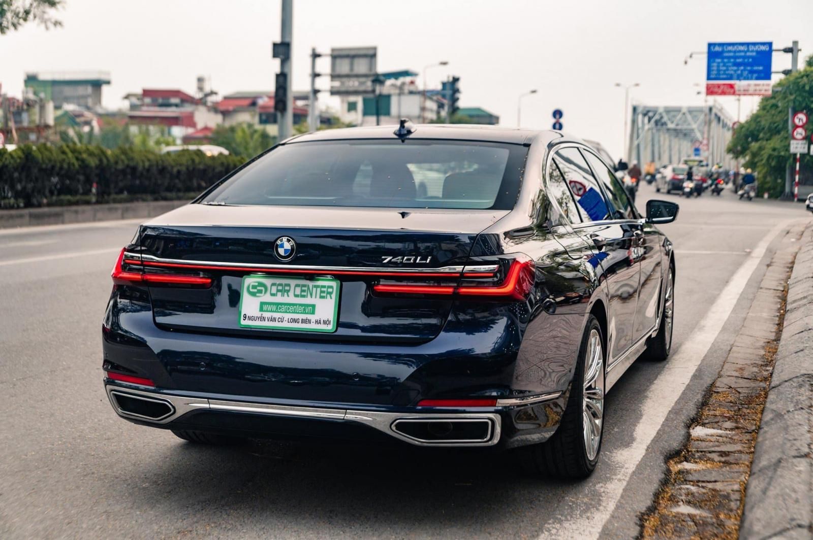 BMW 740Li 2020 - Xe màu xanh lam