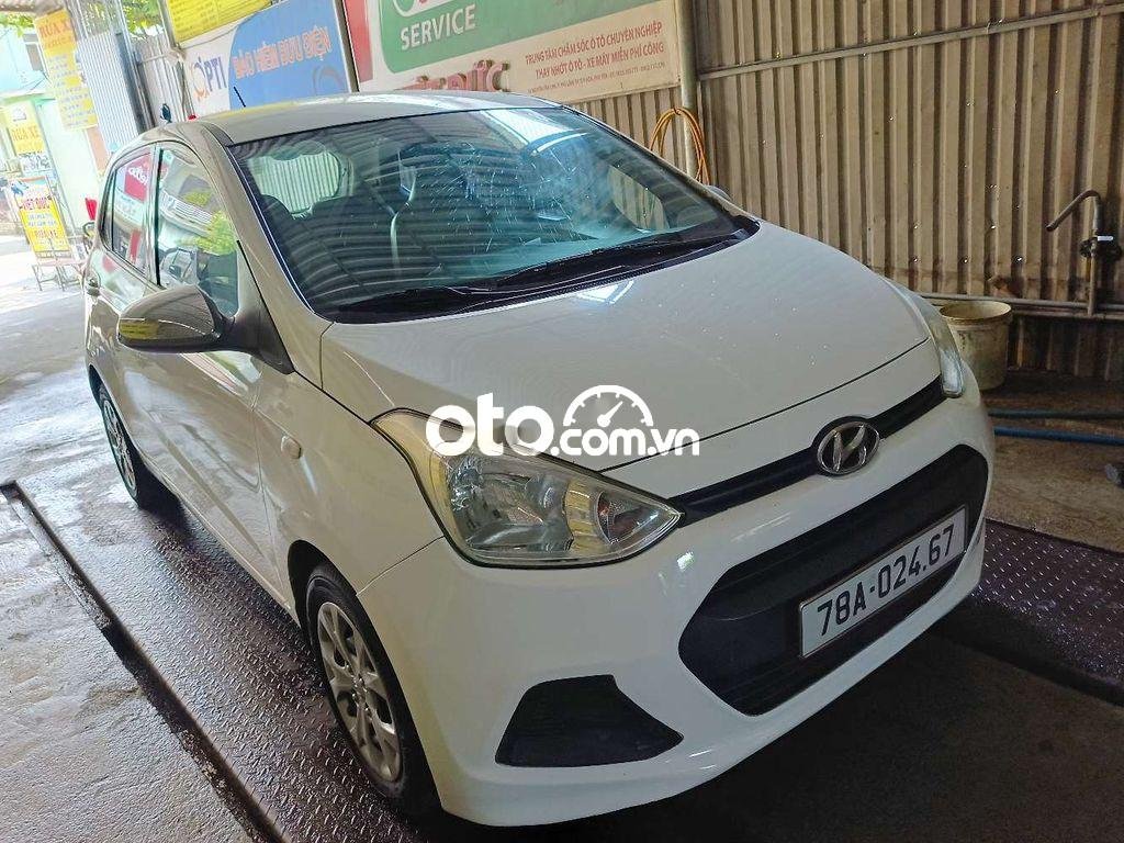 Hyundai Grand i10   2015 Hacbak,màu trắng nguyên bản 2015 - Hyundai Grand i10 2015 Hacbak,màu trắng nguyên bản