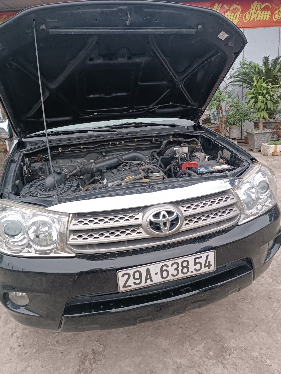 Toyota Fortuner 2009 - Xe màu đen số tự động, 340 triệu