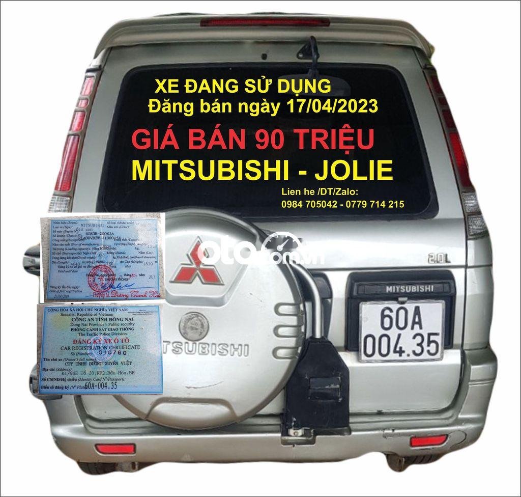 Mitsubishi Jolie MIITSUBISHI  7 CHỔ - MÀU ĐEN 2013 - MIITSUBISHI JOLIE 7 CHỔ - MÀU ĐEN