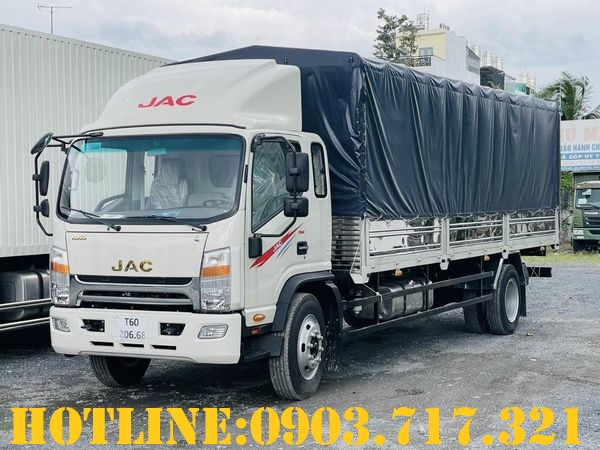 Xe tải Trên 10 tấn 2023 - xe tải Jac N900 thùng 7m động cơ Cummins khuyến mại 15 triệu tiền mặt 