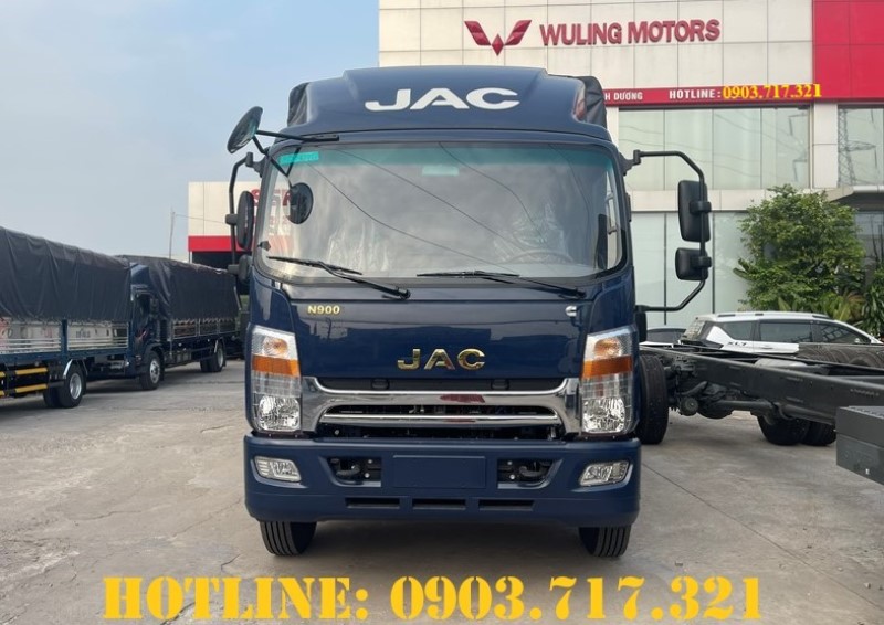 Xe tải Trên 10 tấn 2023 - xe tải Jac N900 thùng 7m động cơ Cummins khuyến mại 15 triệu tiền mặt 