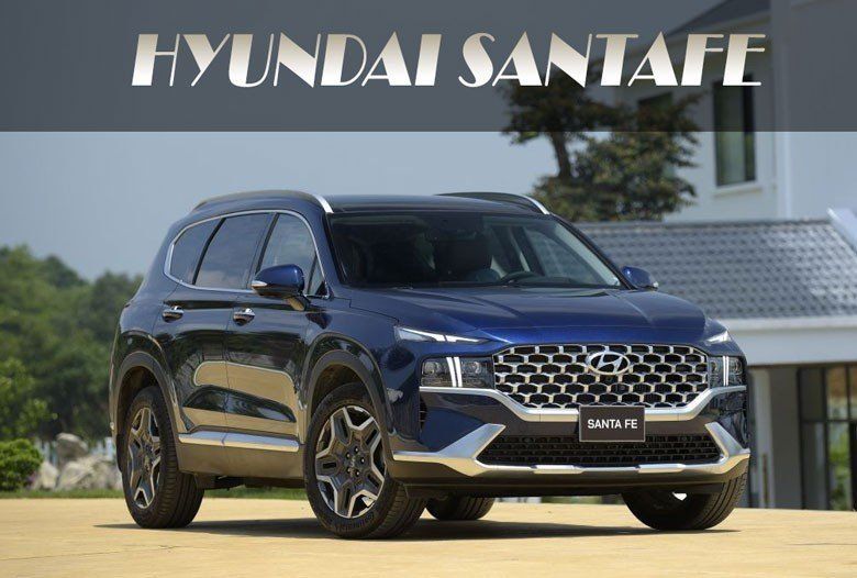 Hyundai Santa Fe 2023 - Chỉ còn 1 chiêc Santafe Dầu cao cấp đen
