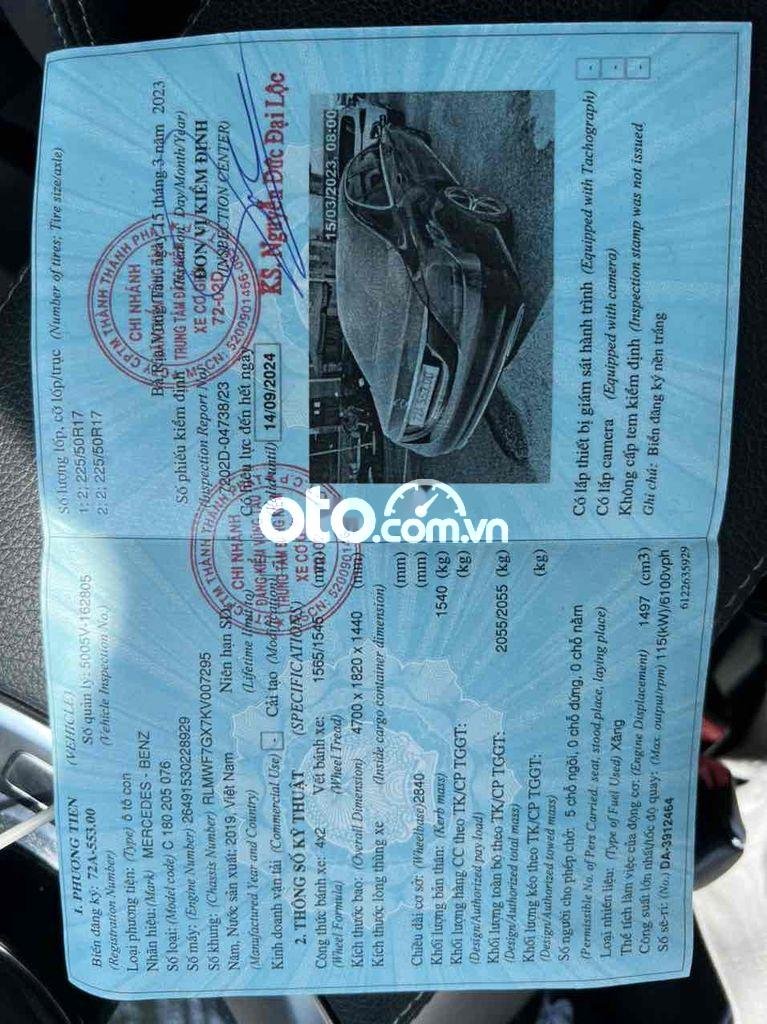 Mercedes-Benz C180 Bán Mec c180 2019 2019 - Bán Mec c180 2019