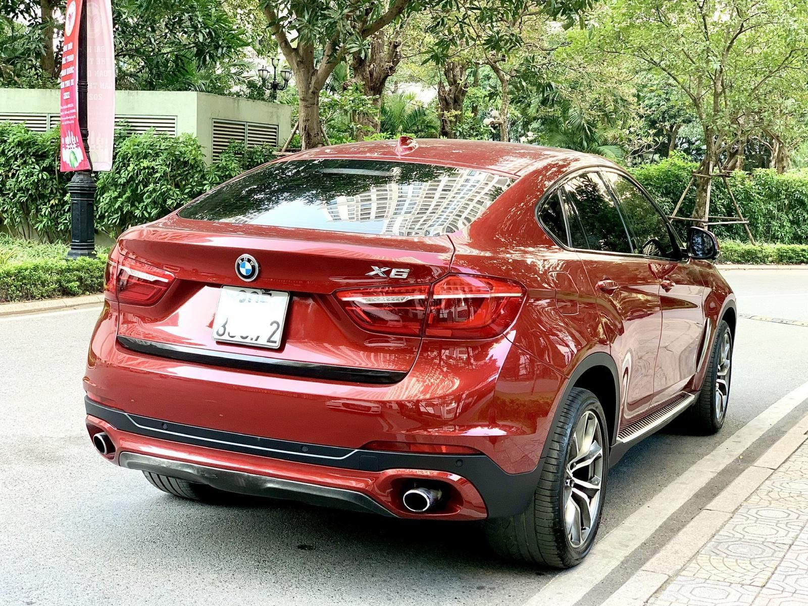 BMW X6 2015 - Màu đỏ, xe nhập