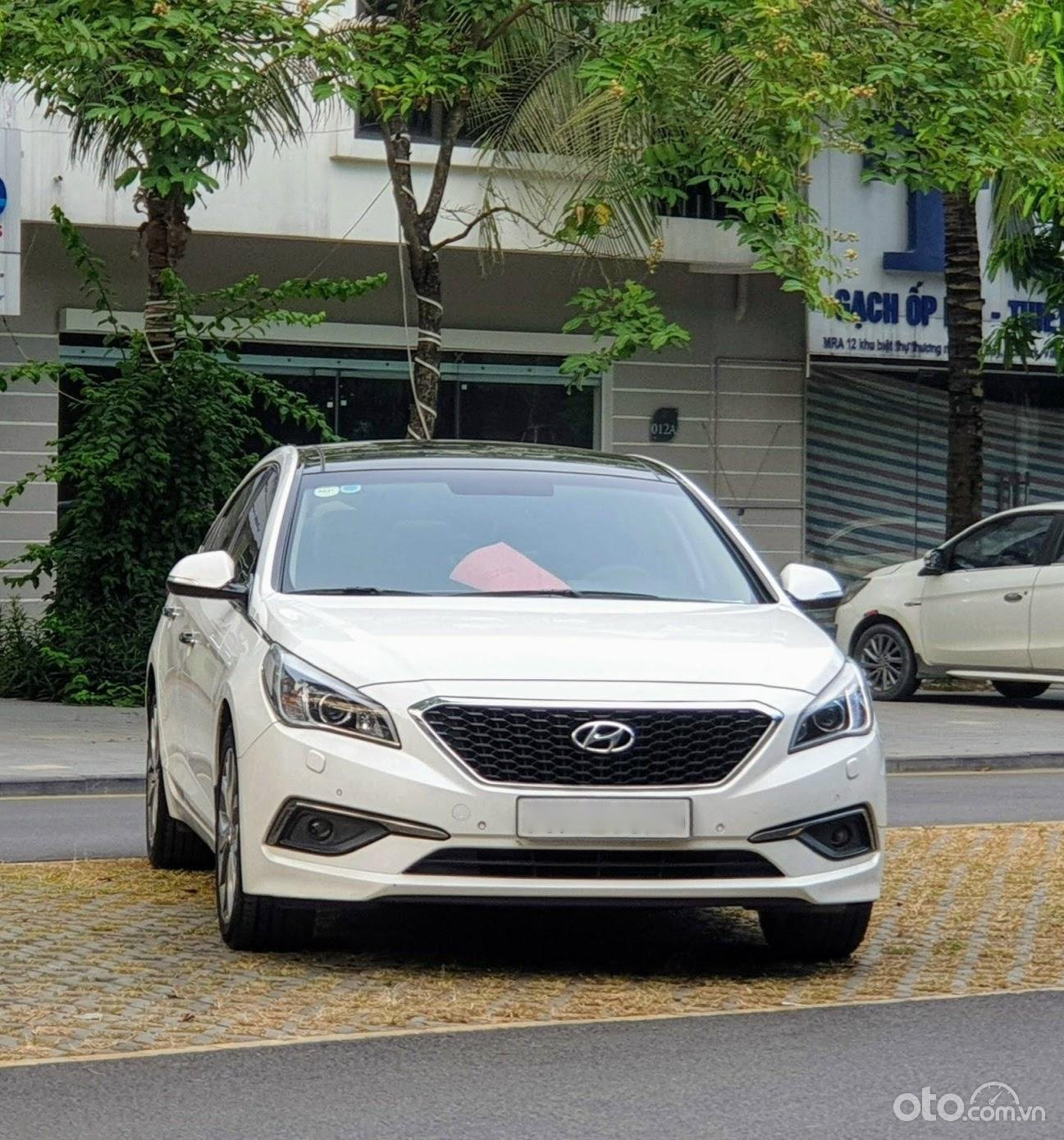 Hyundai Sonata 2015 - Biển HN, màu trắng