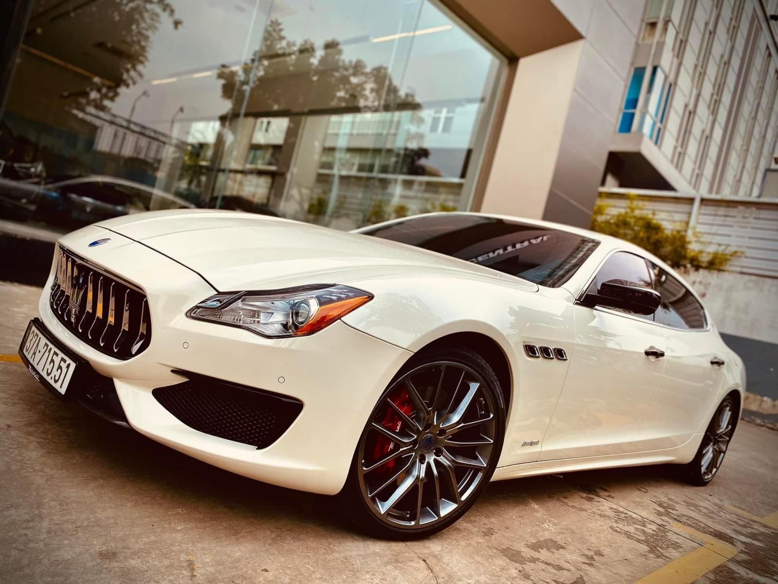 Maserati Quattroporte 2017 - Màu Sơn Trắng ALPI