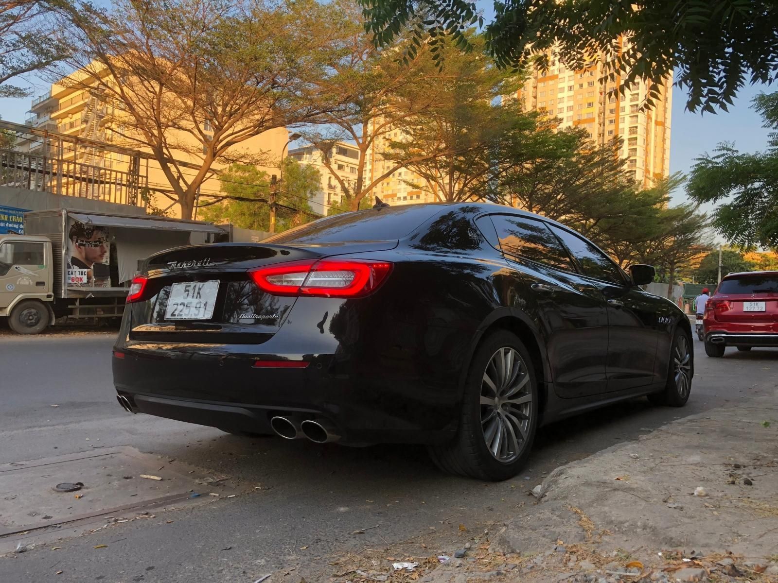 Maserati Quattroporte 2017 -  Màu Sơn Đen Mica sang trọng