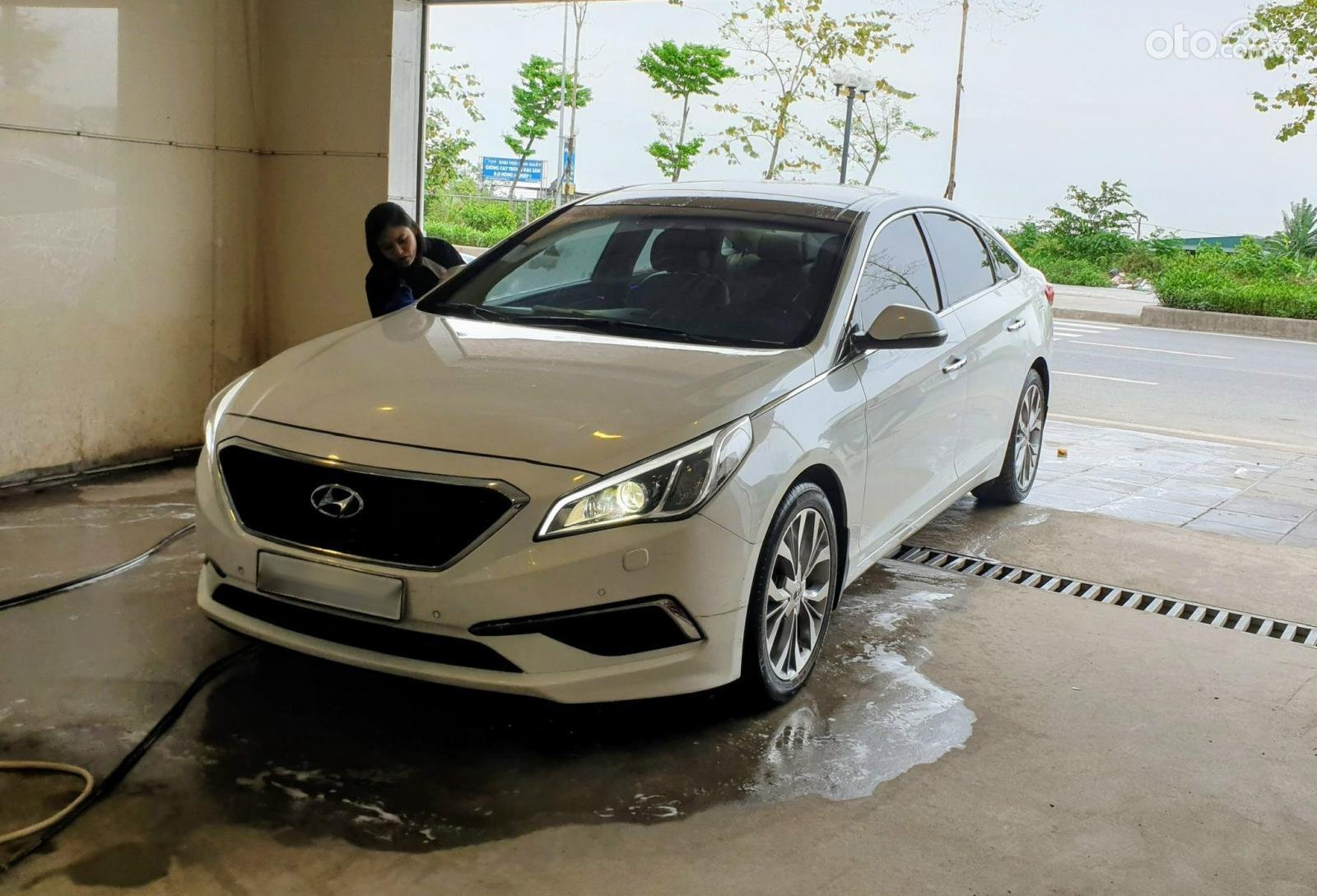 Hyundai Sonata 2015 - Biển HN, màu trắng
