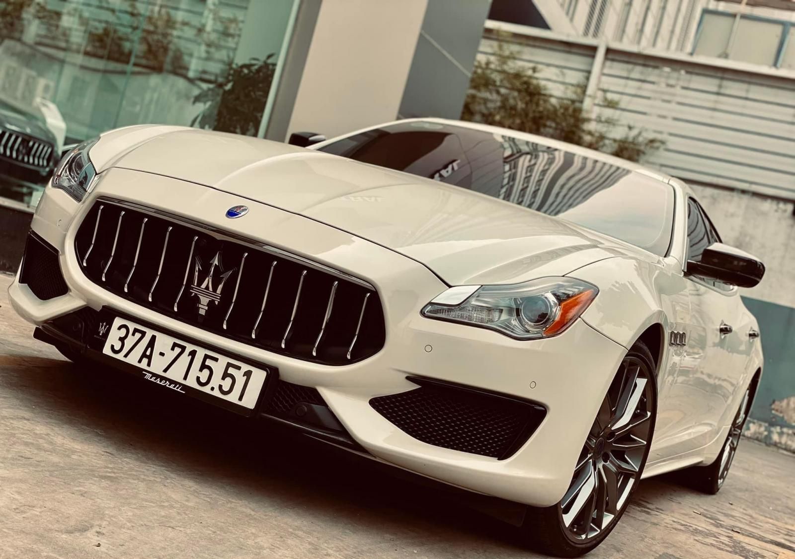 Maserati Quattroporte 2017 - Màu Sơn Trắng ALPI