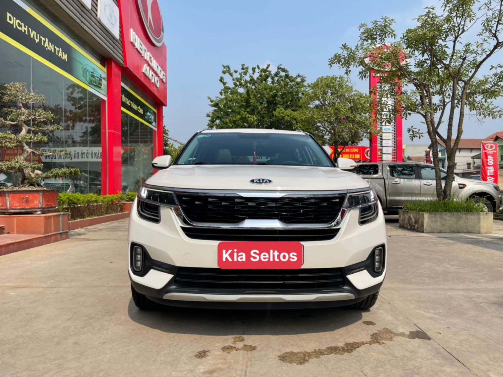 Kia Seltos 2021 - Màu trắng, giá 630tr