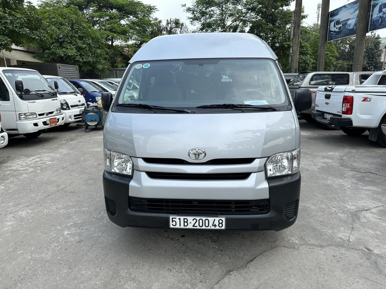 Toyota Hiace 2016 - Xe 16 chỗ, nhập Nhật 2.5 máy xăng, đời 2016