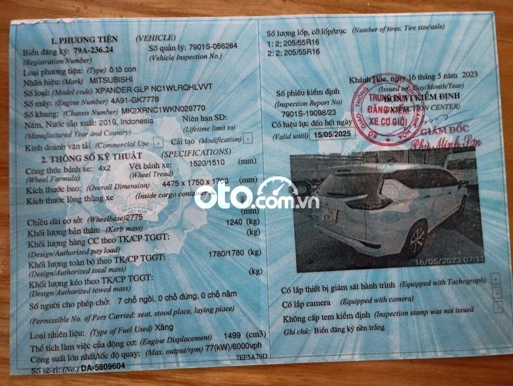 Mitsubishi Xpander Bán  2019 Trắng AT. Chính chủ tại NhaTrang 2019 - Bán Xpander 2019 Trắng AT. Chính chủ tại NhaTrang