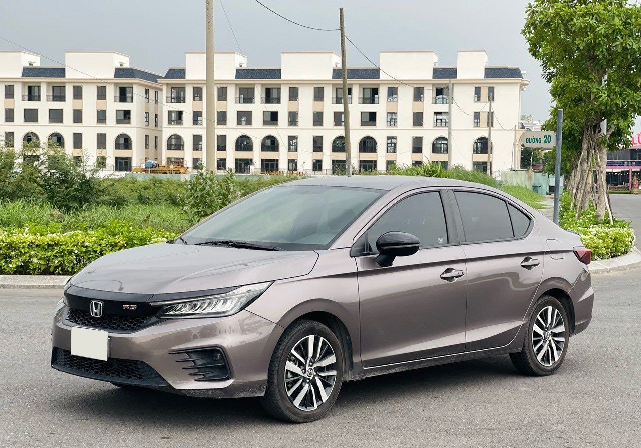 Honda City 2022 - Màu nâu hồng, nội thất đen