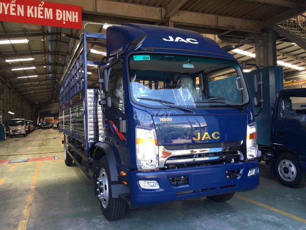 JAC N800 2023 - JAC N800 , 8 tấn ,mui bạt,thùng 7m6