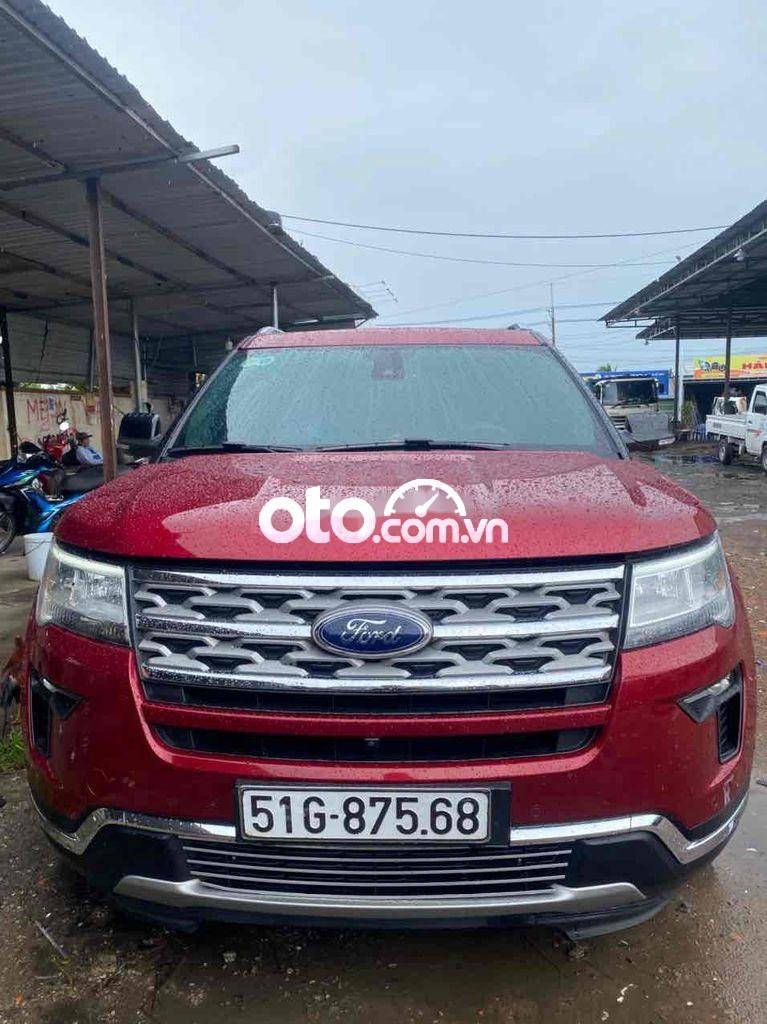 Ford Explorer   2018 đỏ lăn bánh 80k 2018 - Ford Explorer 2018 đỏ lăn bánh 80k
