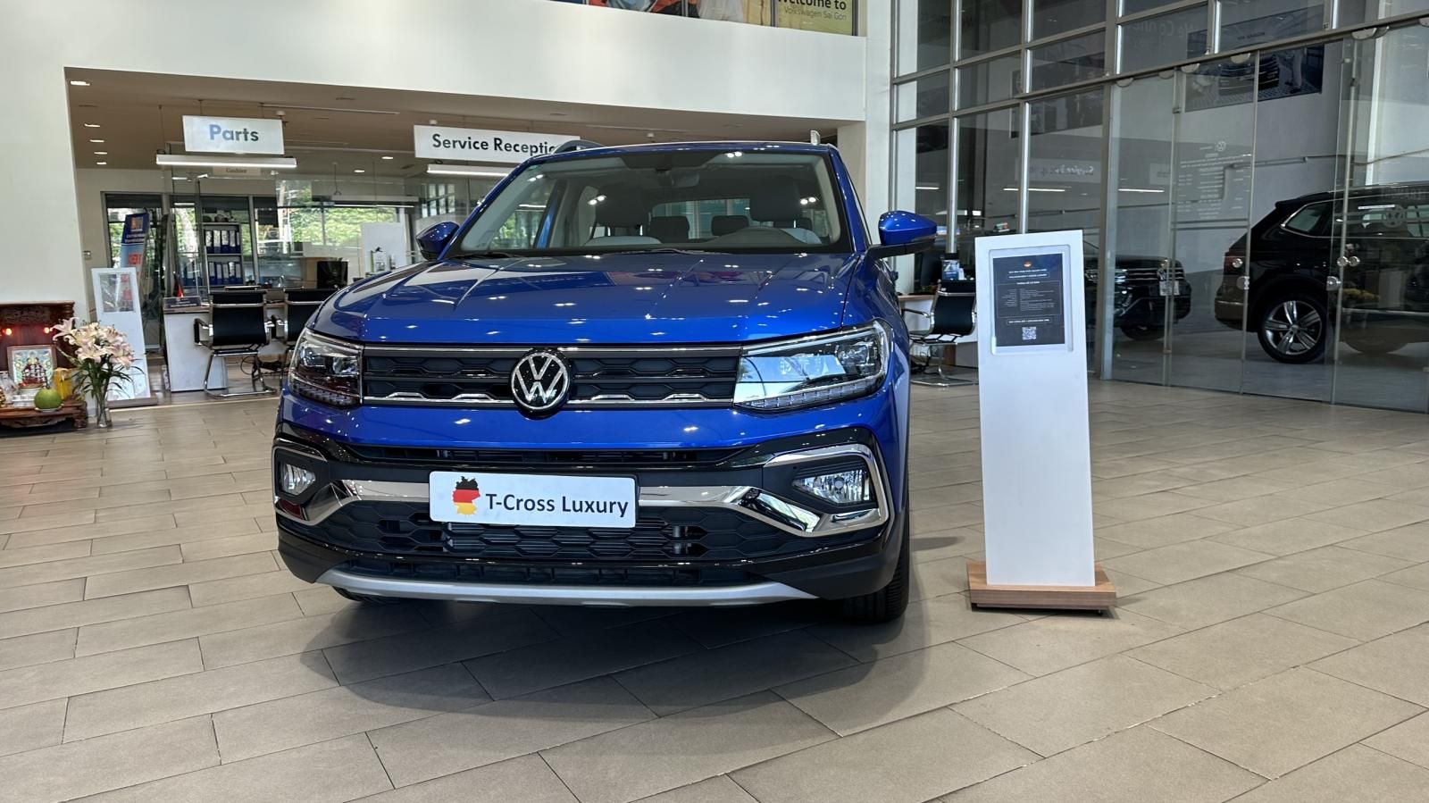 Volkswagen T-Cross 2022 - Bán Volkswagen TCross xanh dương cực đẹp mới về xe nhập khẩu