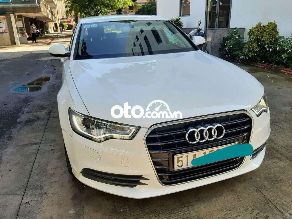 Audi A6 Bán xe  , 3.0 màu trắng đẹp 2012 - Bán xe audi A6, 3.0 màu trắng đẹp