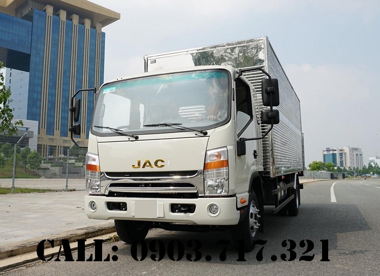 Xe tải 5 tấn - dưới 10 tấn 2022 - Bán xe tải Jac N650 Plus thùng kín đời 2022-2023