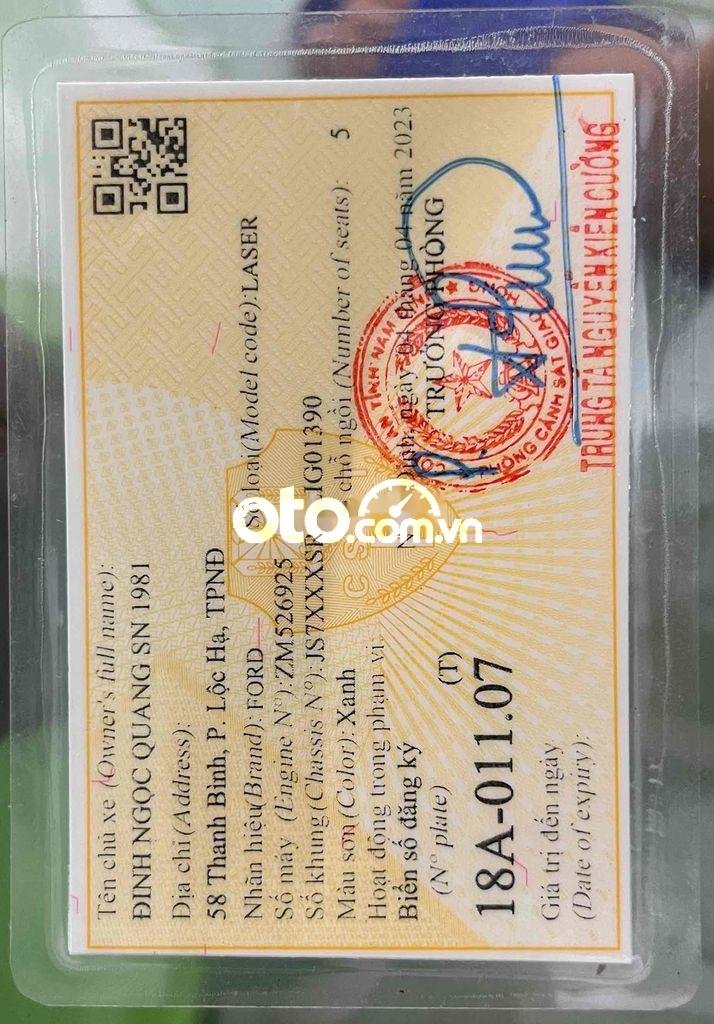 Ford Laser rẻ hơn Sh việt 2002 - rẻ hơn Sh việt