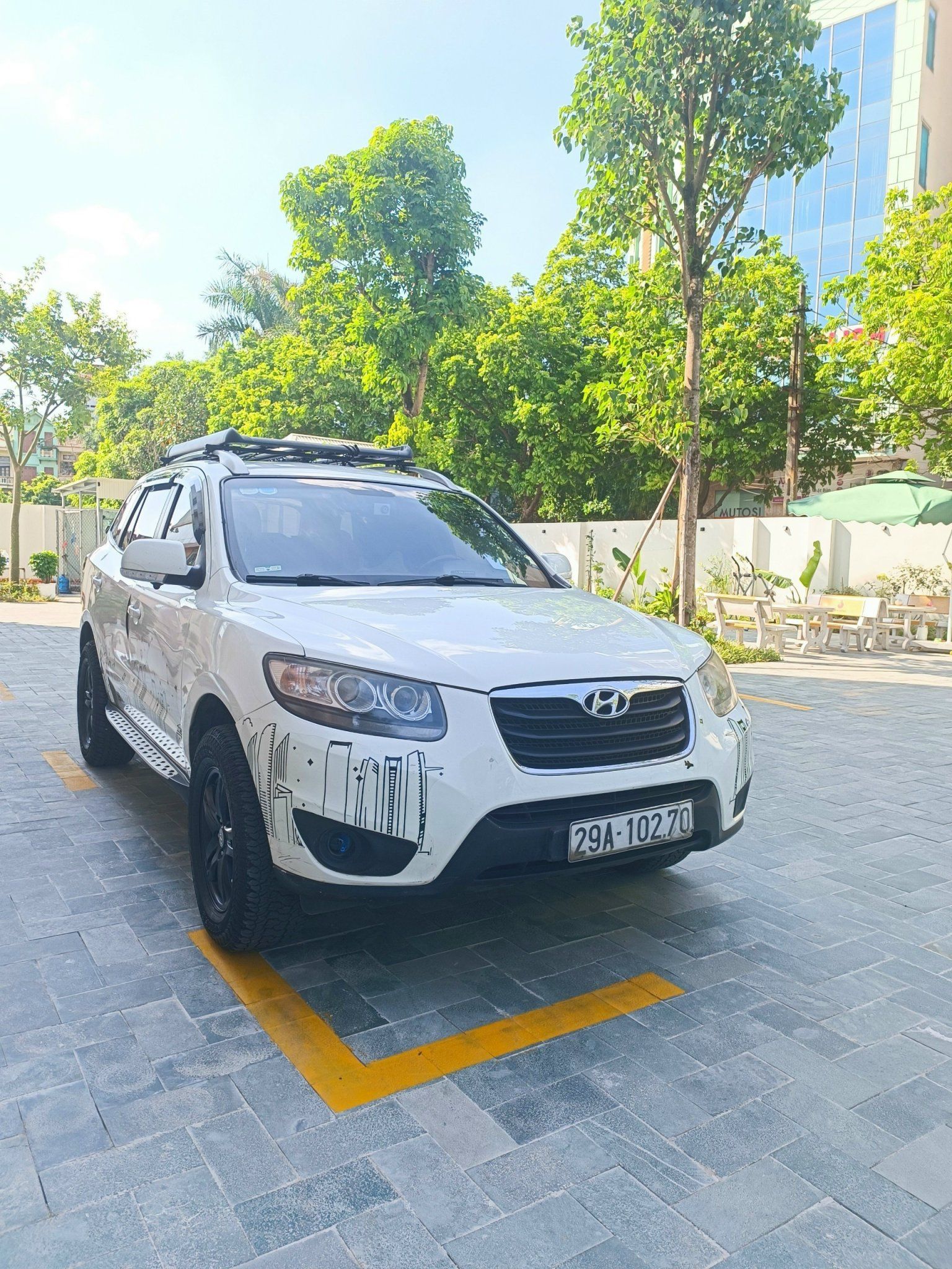 Hyundai Santa Fe 2010 - xe đi gia đình và công việc ko phải xe dịch vụ máy móc ổn định tiết iệm nhiên liệu