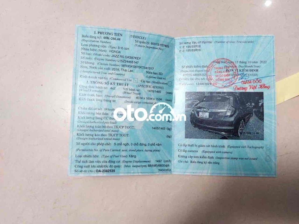 Honda Jazz cần bán   rs 10/2022 lh *** 2022 - cần bán honda jazz rs 10/2022 lh ***