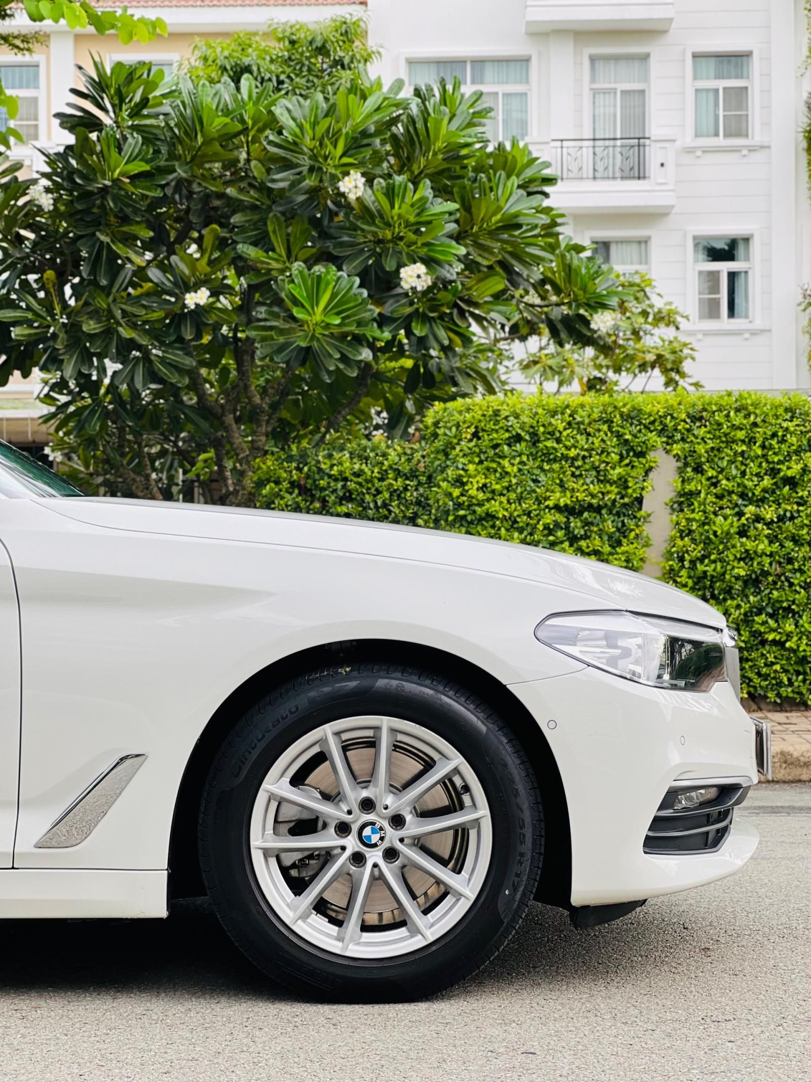 BMW 520i 2019 - Bán bmw 520i trắng kem model 2019 siêu lướt