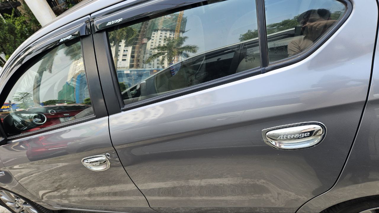 Mitsubishi Attrage 2016 - Gia đình cần bán xe attrage đời 2016 bản full nhập Thái.